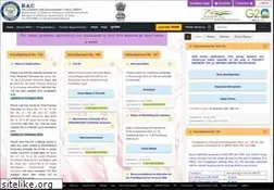 Sites similar to rac.gov.in