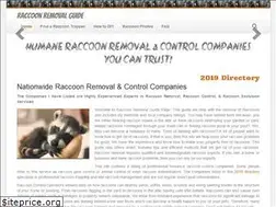 Sites similar to raccoonremovalguide.com