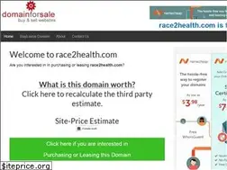 Sites similar to race2health.com