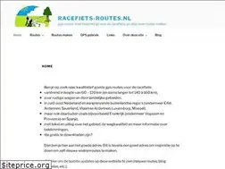 Sites similar to racefiets-routes.nl