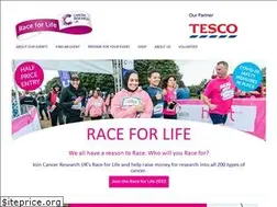 Sites similar to raceforlife.cancerresearchuk.org