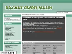 Sites similar to rachat-credit-malin.com