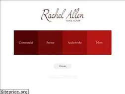 Sites similar to rachelallenvoice.com