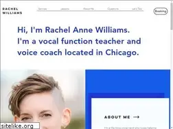 Sites similar to rachelannewilliams.com