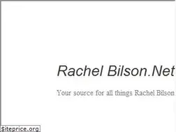 Sites similar to rachelbilson.net