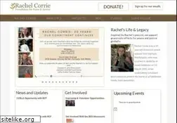 Sites similar to rachelcorriefoundation.org