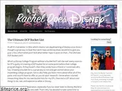 Sites similar to racheldoesdisney.wordpress.com