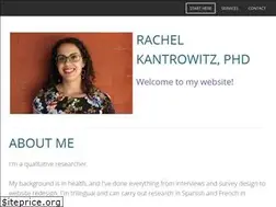 Sites similar to rachelkantrowitz.com
