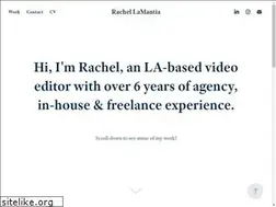 Sites similar to rachellamantia.com