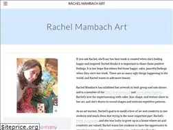 Sites similar to rachelmambach.com