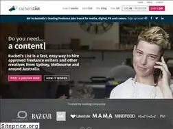 Sites similar to rachelslist.com.au