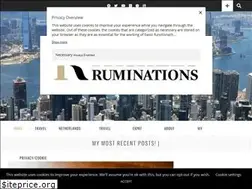 Sites similar to rachelsruminations.com