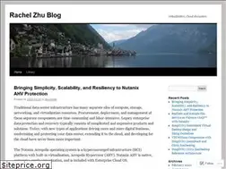 Sites similar to rachelzhu.me