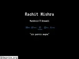 Sites similar to rachitmishra.com