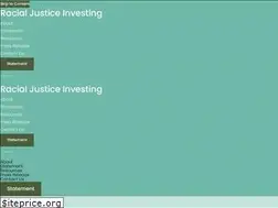Sites similar to racialjusticeinvesting.org
