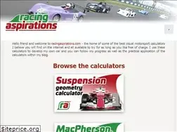 Sites similar to racingaspirations.com
