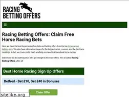 Sites similar to racingbettingoffers.com