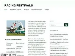 Sites similar to racingfestivals.net