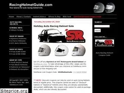 Sites similar to racinghelmetguide.com
