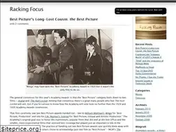 Sites similar to rackingfocus.wordpress.com