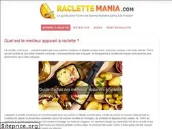 Sites similar to raclettemania.com