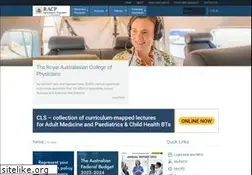 Sites similar to racp.edu.au