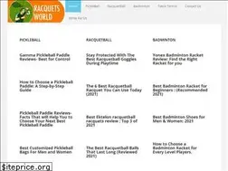 Sites similar to racquetsworld.com