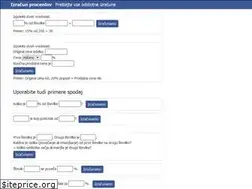 Sites similar to racunanjeprocentov.com