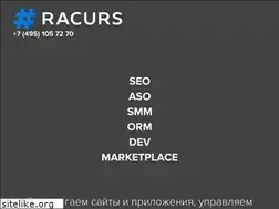 Sites similar to racurs.agency