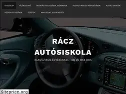 Sites similar to raczautosiskola.hu