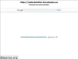 Sites similar to radardetektor.kereskedes.eu
