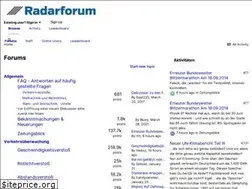 Sites similar to radarforum.de