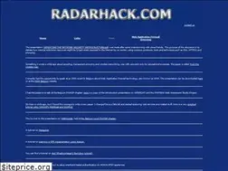 Sites similar to radarhack.com