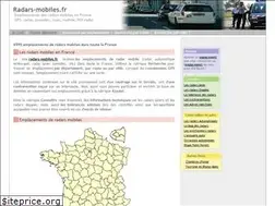 Sites similar to radars-mobiles.fr