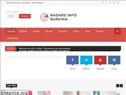 Sites similar to radarsburkina.net