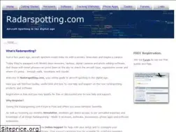 Sites similar to radarspotting.com