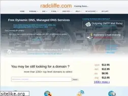 Sites similar to radcliffe.com