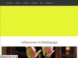 Sites similar to raddegaggl.de