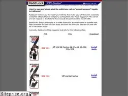 Sites similar to raddlock.com