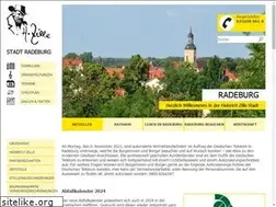 Sites similar to radeburg.de