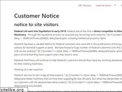 Sites similar to radecalmachinesales.com