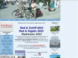 Sites similar to radelreisen.de