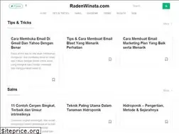 Sites similar to radenwinata.com