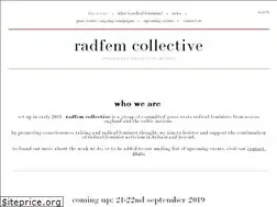 Sites similar to radfemcollective.org