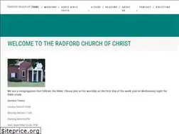 Sites similar to radfordchurchofchrist.com