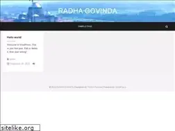 Sites similar to radhagovinda.com