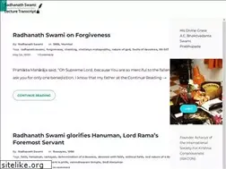 Sites similar to radhanathmaharaj.net