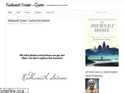 Sites similar to radhanathswamiquotes.com