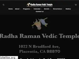 Sites similar to radharamantemple.com