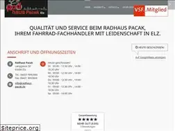 Sites similar to radhaus-pacak.de